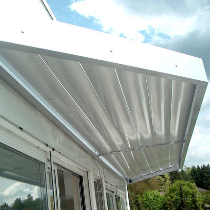 Aluminium-Sonnenschutzlamelle - SONAL D : HB-H-300-ND-00 - MLL-HAMBURG® - für Fassaden / für Dach / für Fenster