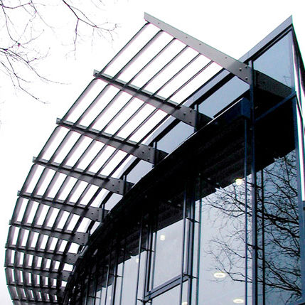 Aluminium-Sonnenschutzlamelle - SONAL D : HS-H-200-FH - MLL-HAMBURG® - für Fassaden / für Dach / für Fenster