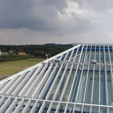 Aluminium-Sonnenschutzlamelle - HB-H-200-ND-00 - MLL-HAMBURG® - für Fassaden / für Dach / für Fenster