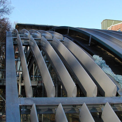 Aluminium-Sonnenschutzlamelle - HS-H-240-SH - MLL-HAMBURG® - für Fassaden / für Dach / für Fenster