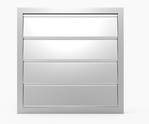 Aluminium-Lüftungsklappe - 552C - MLL-HAMBURG® - für Gebäude / zur Druckentlastung