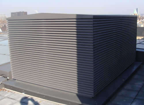 Aluminium-Lüftungsgitter - 625 - MLL-HAMBURG® - rechteckig / quadratisch / zur Außenaufstellung