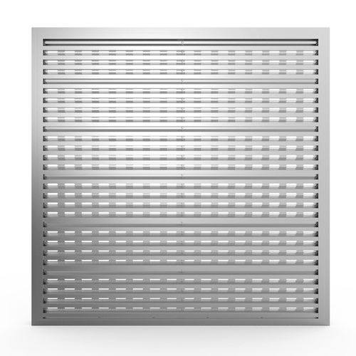Aluminium-Lüftungsgitter - 512RC2 - MLL-HAMBURG® - rechteckig / quadratisch / zur Außenaufstellung