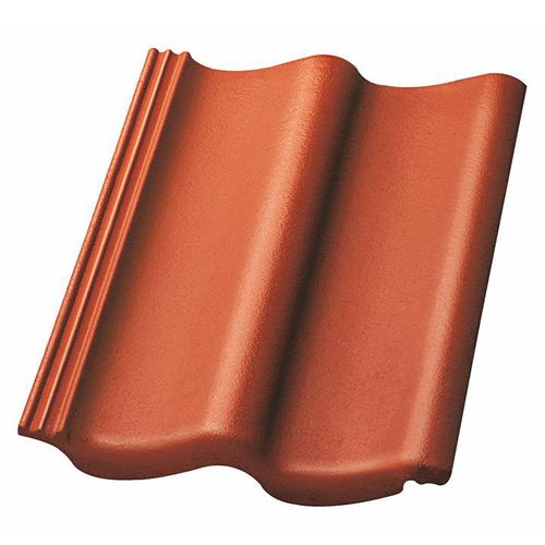 Verfalzt-Dachziegel - S-TILE : TOP 2000 S - Dachziegelwerke Nelskamp - Beton / farbig