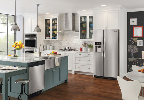 Amerikanischer Kühlschrank - FGHC2331PF - Frigidaire - für Privatgebrauch / Einbau / Edelstahl