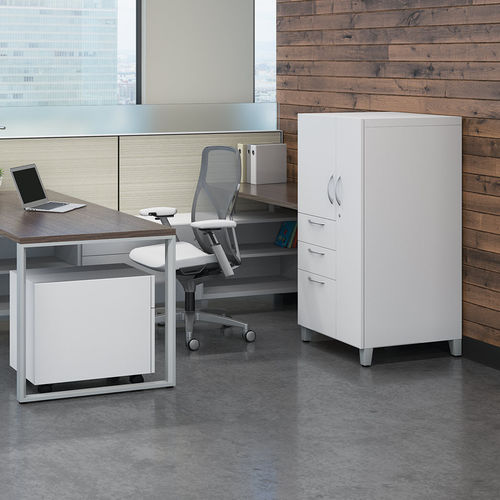 Niedriger Aktenschrank - ALIGN - Allsteel - hoch / Metall / Laminat