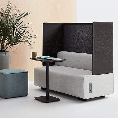 Modulsofa - RECHARGE - Allsteel - modern / Stoff / für Konzentration und Privatsphäre