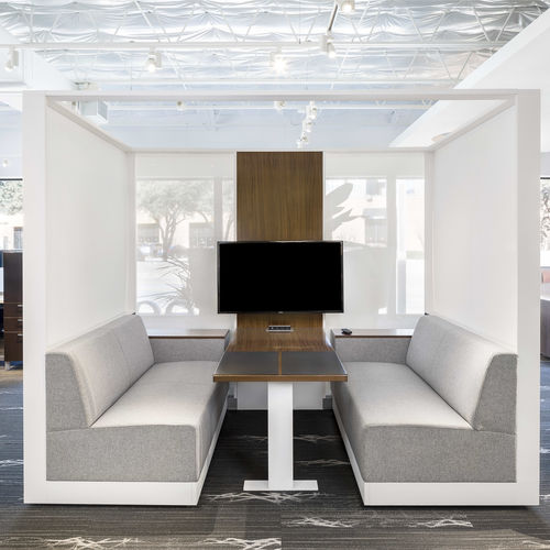 POD-Büro / Akustik - CLUBHOUSE - Allsteel - Glas / für Großraumbüros