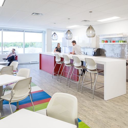 Moderner Bürohocker - INSPIRE - Allsteel - Stoff / Kunststoff / Gestell aus Metall