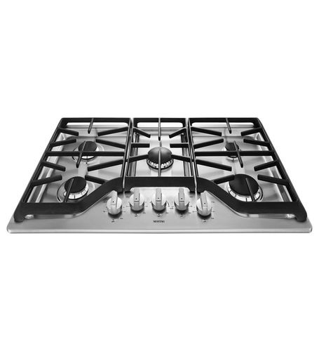 Gaskochfeld - MGC9536DS - Maytag - mit 5 Kochfeldern / Einbau / mit Drehknöpfen