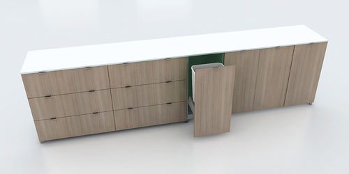 Mülltonnenbox für Büro - NOT SO SQUARE OPEN - DAR RAN