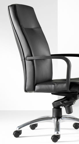 Moderner Chefsessel - PORTER - Gunlocke - Leder / schrägstellbar / höhenverstellbar