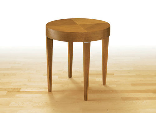 Klassischer Beistelltisch - TIARA - Gunlocke - Holz / rund / rechteckig