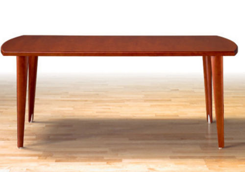 Moderner Esstisch - MEDLEY - Gunlocke - Holz / rechteckig / für professionellen Einsatz