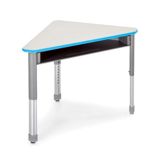 Moderner Schreibtisch - INTERCHANGE WING - smith system - Laminat / mit 3 Beinen / für Gewerbegebrauch
