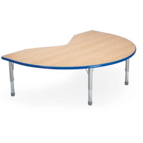Moderner Arbeitstisch - HUSKY KIDNEY  - smith system - Laminat / höhenverstellbar / für Schulen