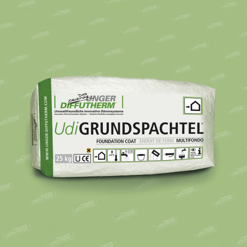 Selbstklebender Klebemörtel - UdiFOUNDATION COAT® - UNGER-DIFFUTHERM GmbH  - wasserdicht / Spachtel / für Isolierplatten