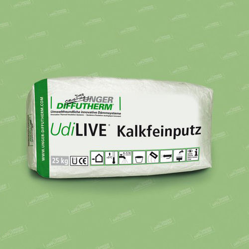 Schutzputz - UdiLIVE® - UNGER-DIFFUTHERM GmbH  - zur Endbearbeitung / isolierend / für den Innenraum