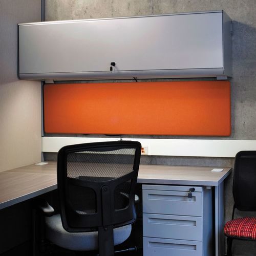 Wandmontiertes Regal - UNIVERSAL - KI - modern / Stahl / PVC