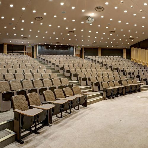Moderner Auditoriumsessel - CONCERTO - KI - Stoff / Holz / Kunststoff