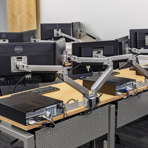 Büro-Bildschirmhalterung - ARMS - KI - Mehrfach / modular