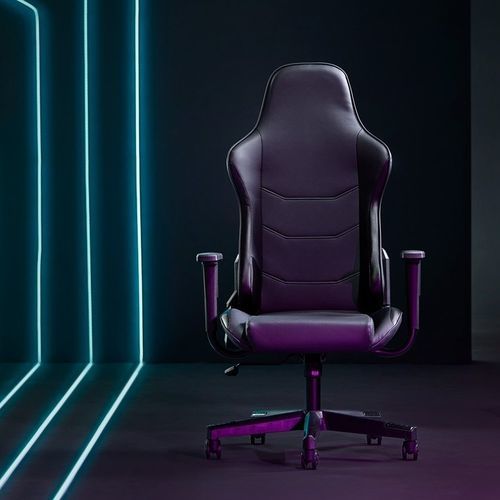 Moderner Stuhl - CHEEVO ESPORTS - KI - für den Innenraum / Leder / Gestell aus Kunststoff