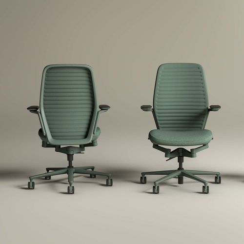 Moderner Bürostuhl - KIAURA - KI - für den Innenraum / Aluminium / Gestell aus poliertem Aluminium