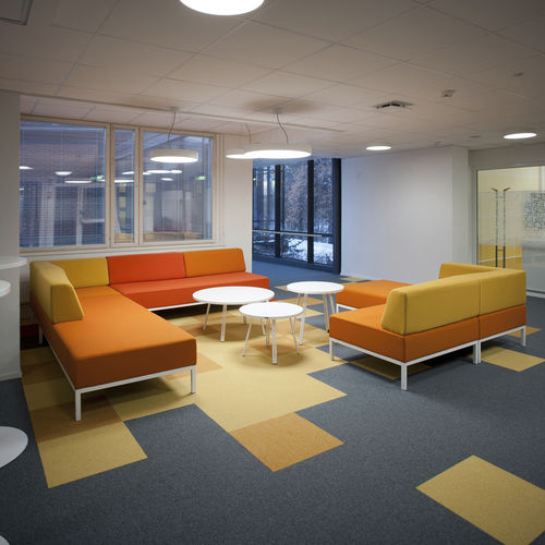 Modulsofa - SYKE - ISKU - Eck / modern / Stoff
