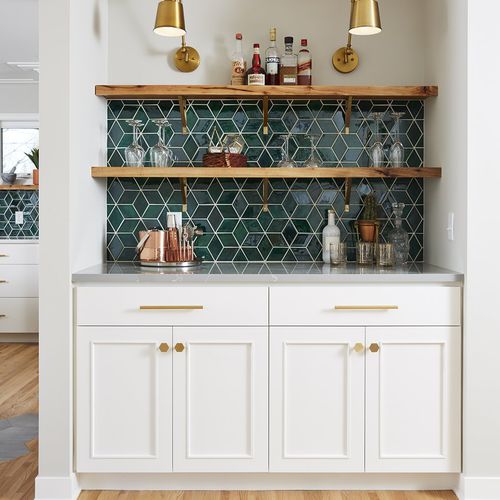 Keramik-Mosaikfliese - MEDIUM  DIAMONDS - Mercury Mosaics - Hochglanz / matt / satiniert