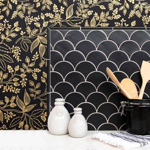 Keramik-Abschlussprofil - PENCIL LINER - Mercury Mosaics - für Fliesen / für Außeneckprofil / für Inneneckprofil
