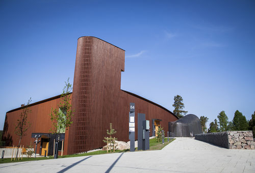 Fertigbau-Gebäude - HALTIA NATURE CENTRE - Stora Enso - Holz / umweltfreundlich / modern