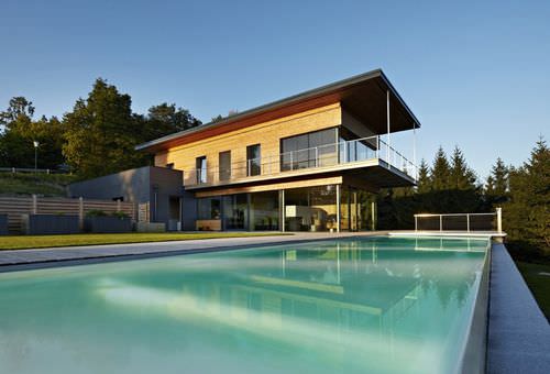 Fertigbauhaus - ST. THOMAS AM BLASENSTEIN - Stora Enso - umweltfreundlich / modern / 2-Etagen
