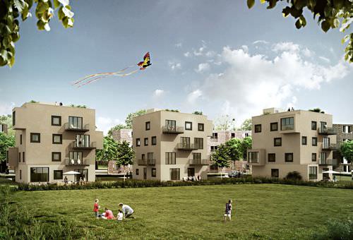 Fertigbau-Gebäude - BARMBEK - Stora Enso - Holz / für Kollektivunterkunft / umweltfreundlich