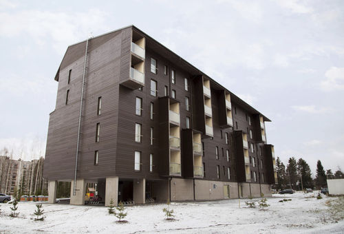 Modulgebäude - LINTUVIITA - Stora Enso - Fertigbau / Holz / für Kollektivunterkunft