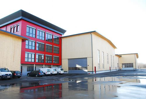 Fertigbau-Gebäude - CLT - Stora Enso - Holz / für industrielle Nutzung / modern