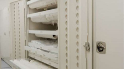 Proben-Lagerschrank - CONSERVATION - MONTEL - mobil / für Gewerbegebrauch