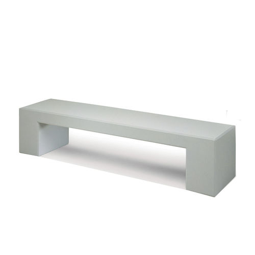 Moderne Bank für den öffentlichen Raum - ALTHEA - GUYON - Beton / ohne Rückenlehne / ohne Armlehnen