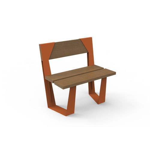 Moderner Stuhl - LEGNA - GUYON - für Wohnzimmer / für Außenbereich / Holz