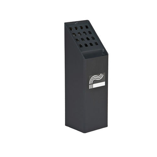 Wandmontierter Aschenbecher - LINEA FUMO - GUYON - Sockel / Metall / für den Außenbereich