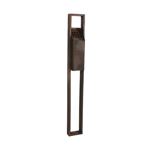 Sockel-Aschenbecher - LINEA FUMO - GUYON - Metall / für den Außenbereich / für öffentliche Bereiche