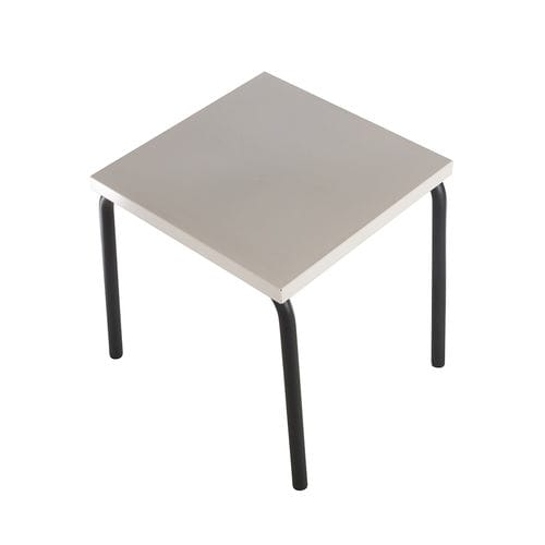 Moderner Picknicktisch - MESA - GUYON - Metall / Gestell aus Metall / quadratisch