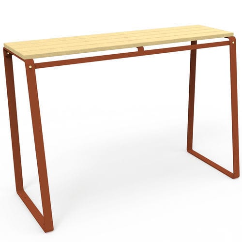 Klassischer Couchtisch - FEEL - GUYON - Polyester / Metall / Blech