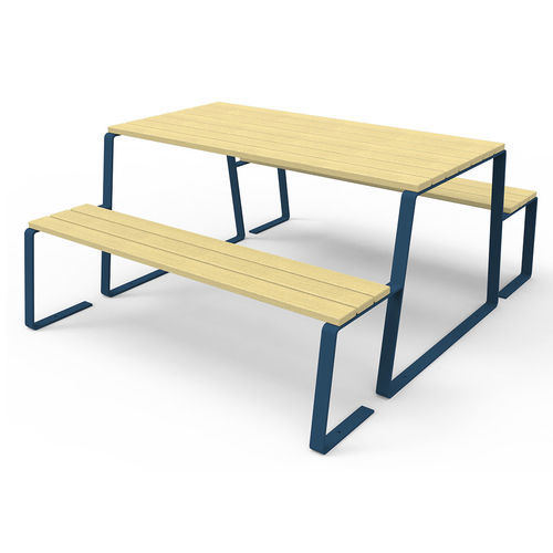 Moderne Tischgarnitur - FEEL  - GUYON - klassisch / Metall / Holz