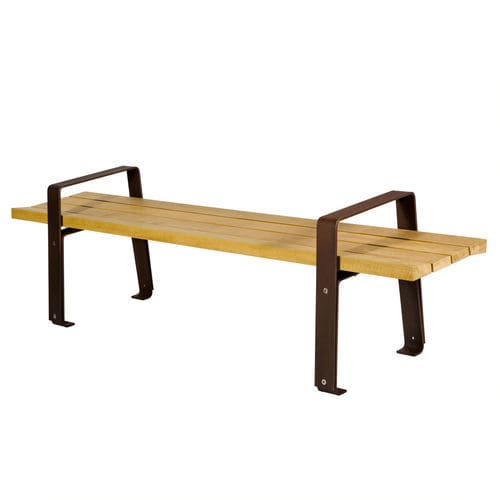 Moderne Polsterbank - ZETA - GUYON - Holz / Tropenholz / Polyester