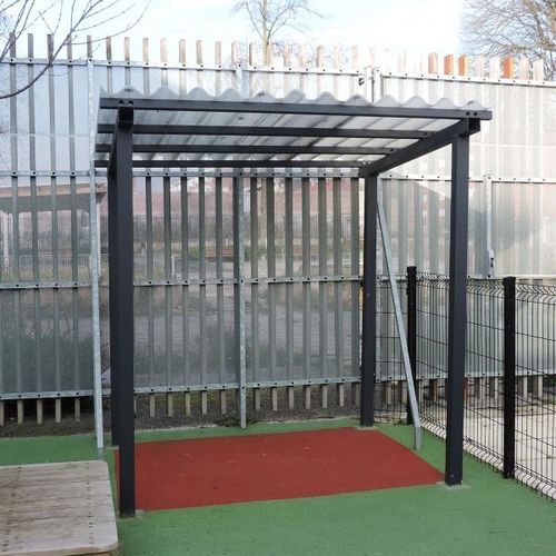 Gesicherter Fahrradunterstand - LIGHT - GUYON - galvanisiertem Stahl / für öffentliche Bereiche