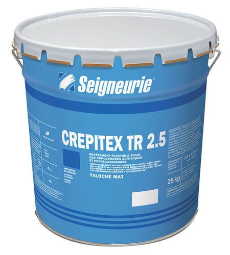 Verblend-Putz - CREPITEX TR 2.5 - Seigneurie - Fassaden / Kunststoff / Acryl