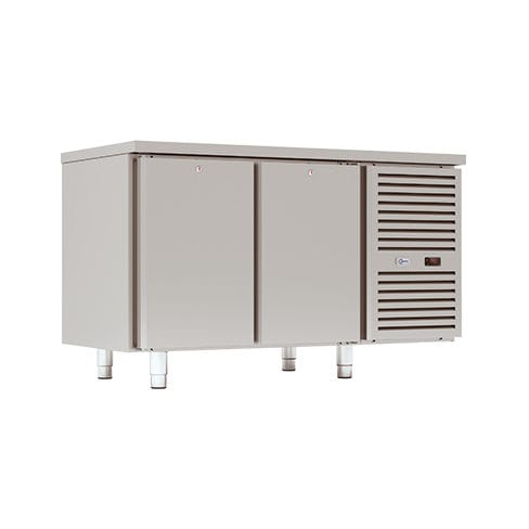 Kühltisch für gewerbliche Einrichtungen / Profi - PRO 260 S - Kristal Endustriyel A.S. - mit 2 Türen / mit Schubladen / Edelstahl