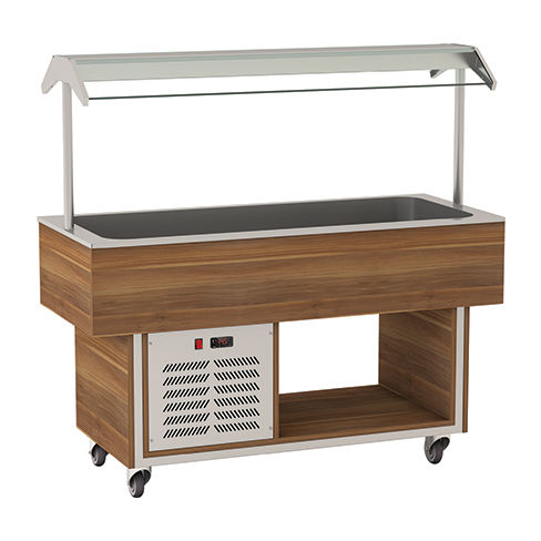 Zentral-Kühlbuffet - ECO - Kristal Endustriyel A.S. - Rad / für Gewerbegebrauch