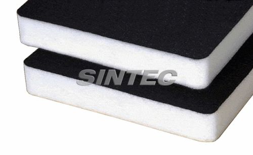 Wandmontierte Akustikplatte - ACUSTITEC - SINTEC INSONORIZACIÓN - Spanplatte / rechteckig / für Innenausbau