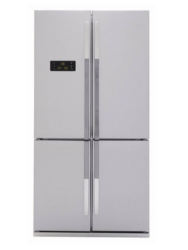 Amerikanischer Kühlschrank - GNE114610AP - Beko - für Privatgebrauch / freistehend / Edelstahl